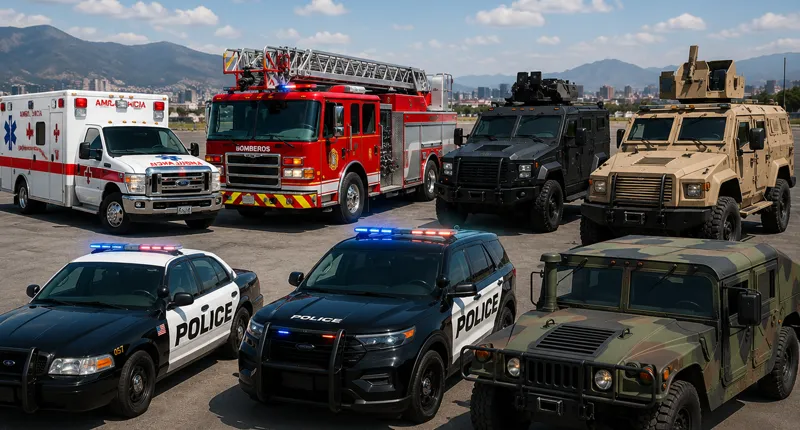 Specialized and customized vehicles for government, law enforcement and institutional fleets